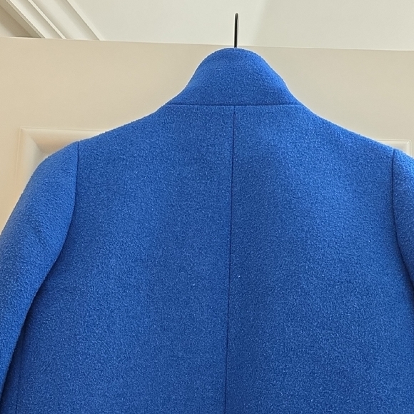 Women's Blue Coat - Picture 7 of 7
